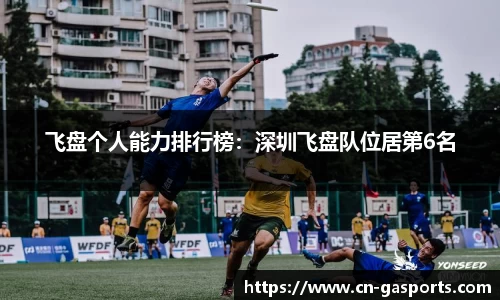 飞盘个人能力排行榜：深圳飞盘队位居第6名